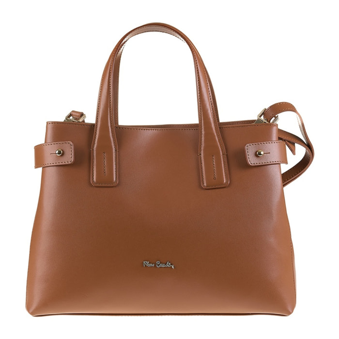 Borsa a mano da donna Made in Italy - Modello Emberly Nova - 100% pelle - 35.0 x 25.5 x 14.0 cm