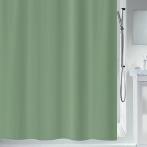 rideau de douche PEVA BIO 180x200cm Vert Basil Spirella