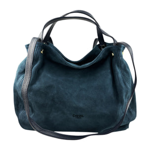 Borsa a mano Cheval Firenze Alfa F/W Blu Petrolio