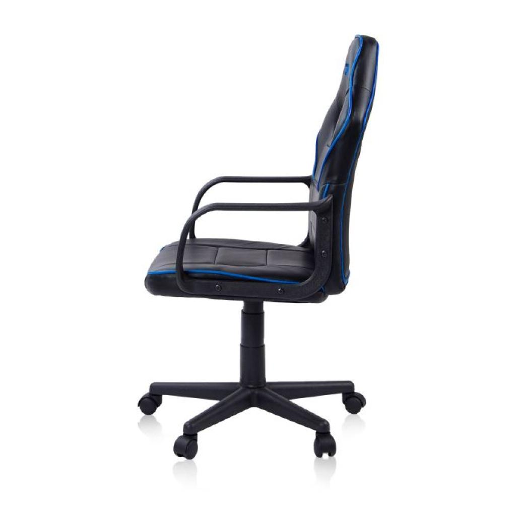 Silla gaming DRW Black Negro - Azul DRW