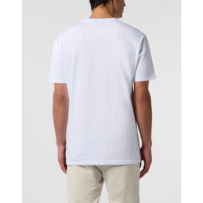 PHILIPP PLEIN Round Neck T-Shirt Spray Hexagon