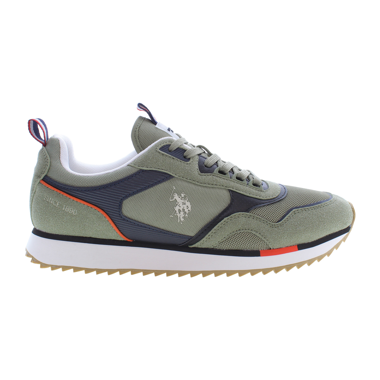 Sneakers U.S. Polo Assn Green Black