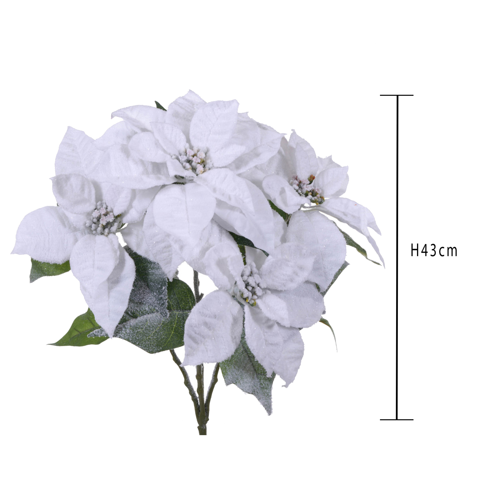 Stella natale - Pezzi 3 - 34xH43x40cm - Bianchi Dino SpA