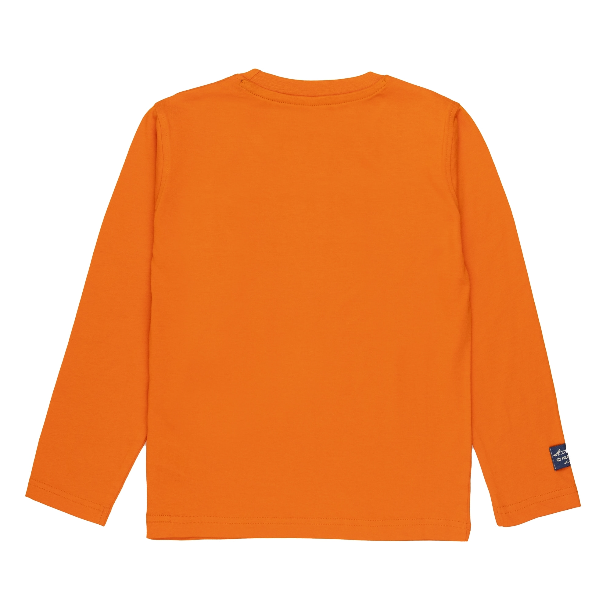 T-shirt maniche lunghe con ricamo logo