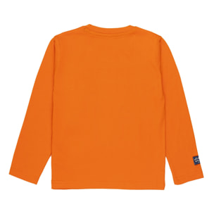 T-shirt maniche lunghe con ricamo logo