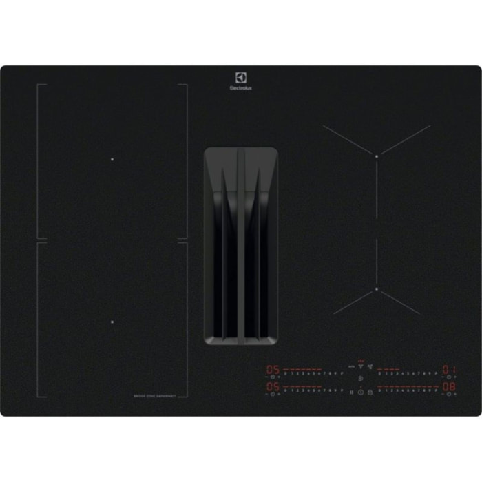 Plaque induction aspirante ELECTROLUX KCC73443CZ SaphirMatt