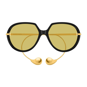 Gafas de Sol Bottega Veneta BV1436S-001 de Acetato Unisex 60 mm