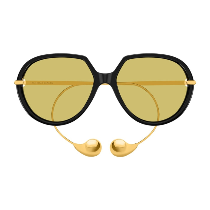 Gafas de Sol Bottega Veneta BV1436S-001 de Acetato Unisex 60 mm