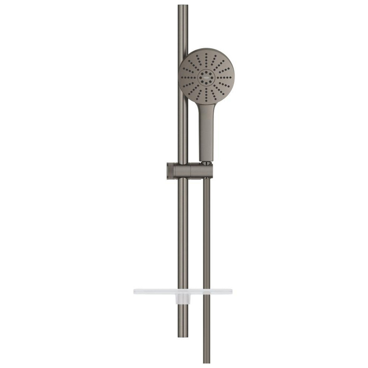 Ensemble de douche 3 jets (Pluie, Jet stimulant, Booster) - Hard Graphite brossé