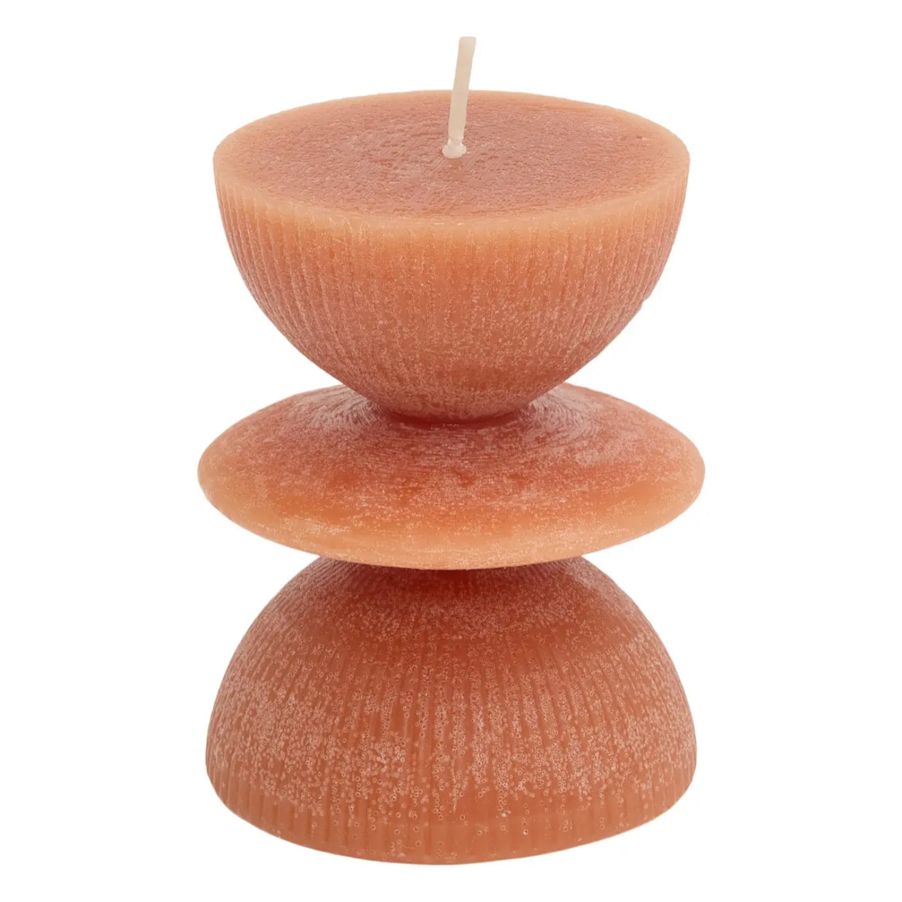 Bougie décorative Homy ronde H.9cm