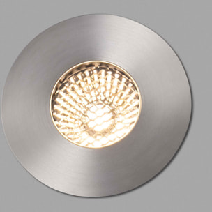 GRUND 80 Empotrable inox 7W 2700K