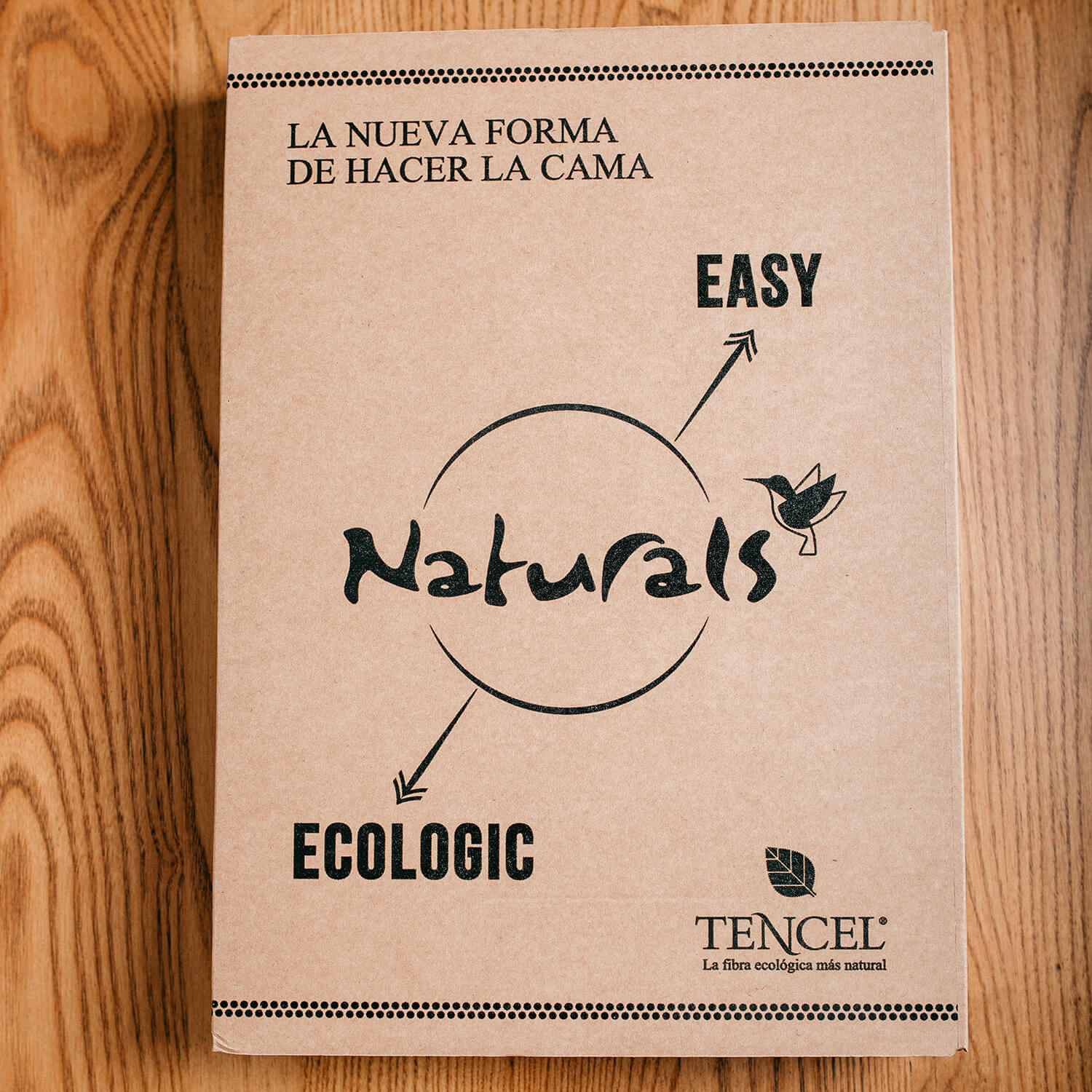 Naturals - Funda Nórdica Easy - Cierre Solapa - Algodón - Incluye 1/2 Fundas de Almohada - Tencel Gris Claro