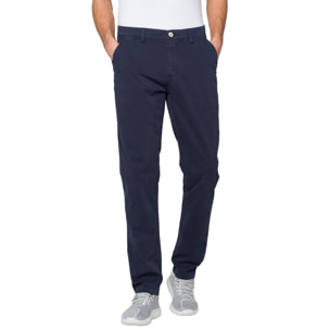 Pantalone Hot Buttered chinos Dawson Blu