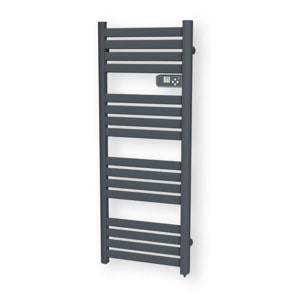sèche-serviette anthracite lames plates 700w