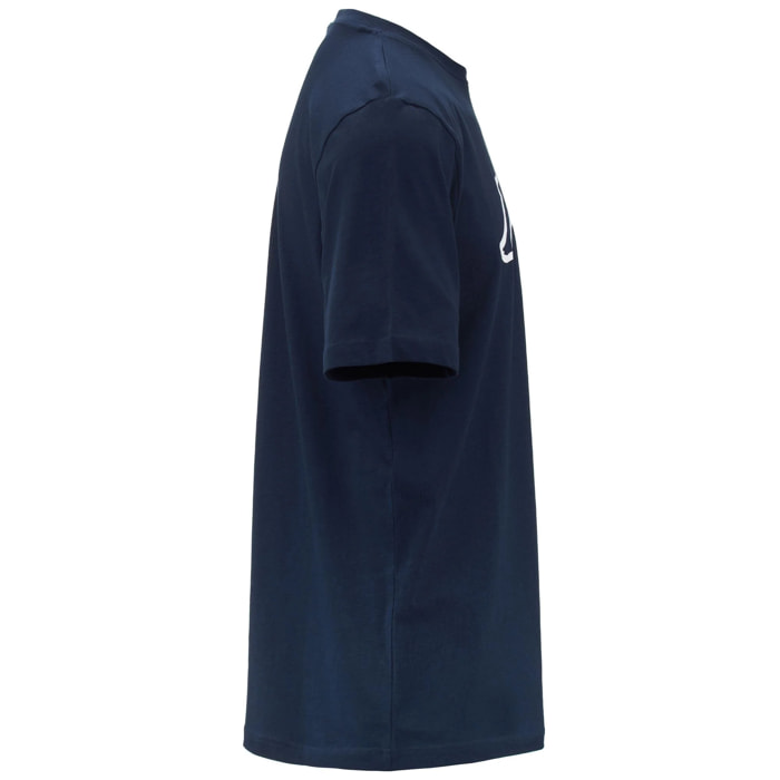 T-Shirts & Top Kappa Uomo Logo Amberis 140 Blu