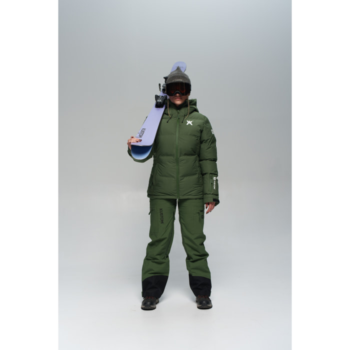 Giacca isolante SOLARA KUSTO color kaki DONNA