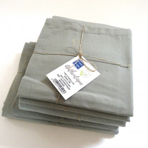 Drap plat en 100% coton biologique - Marron Clair