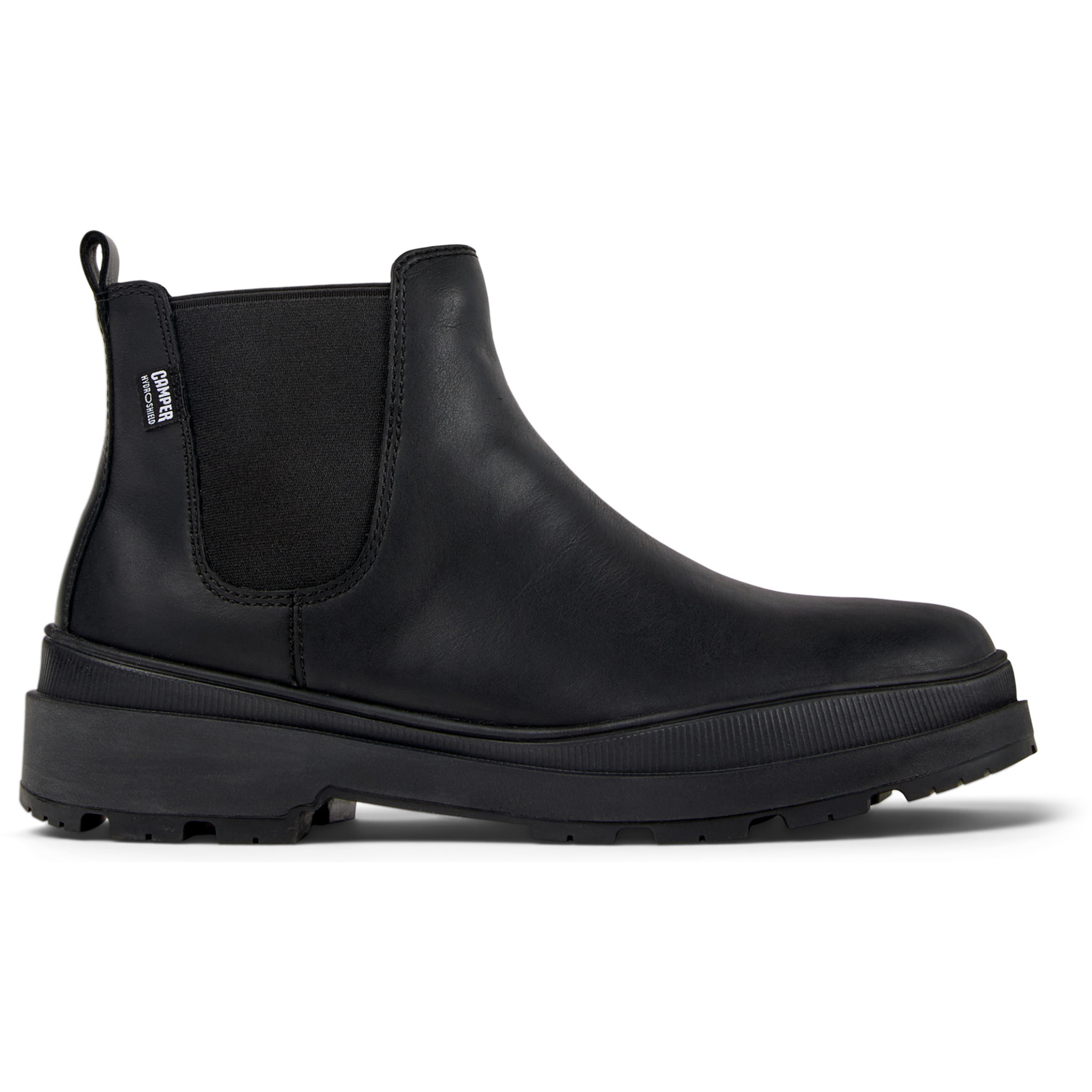 Botines - CAMPER Brutus Trek - Negro - Cuero liso