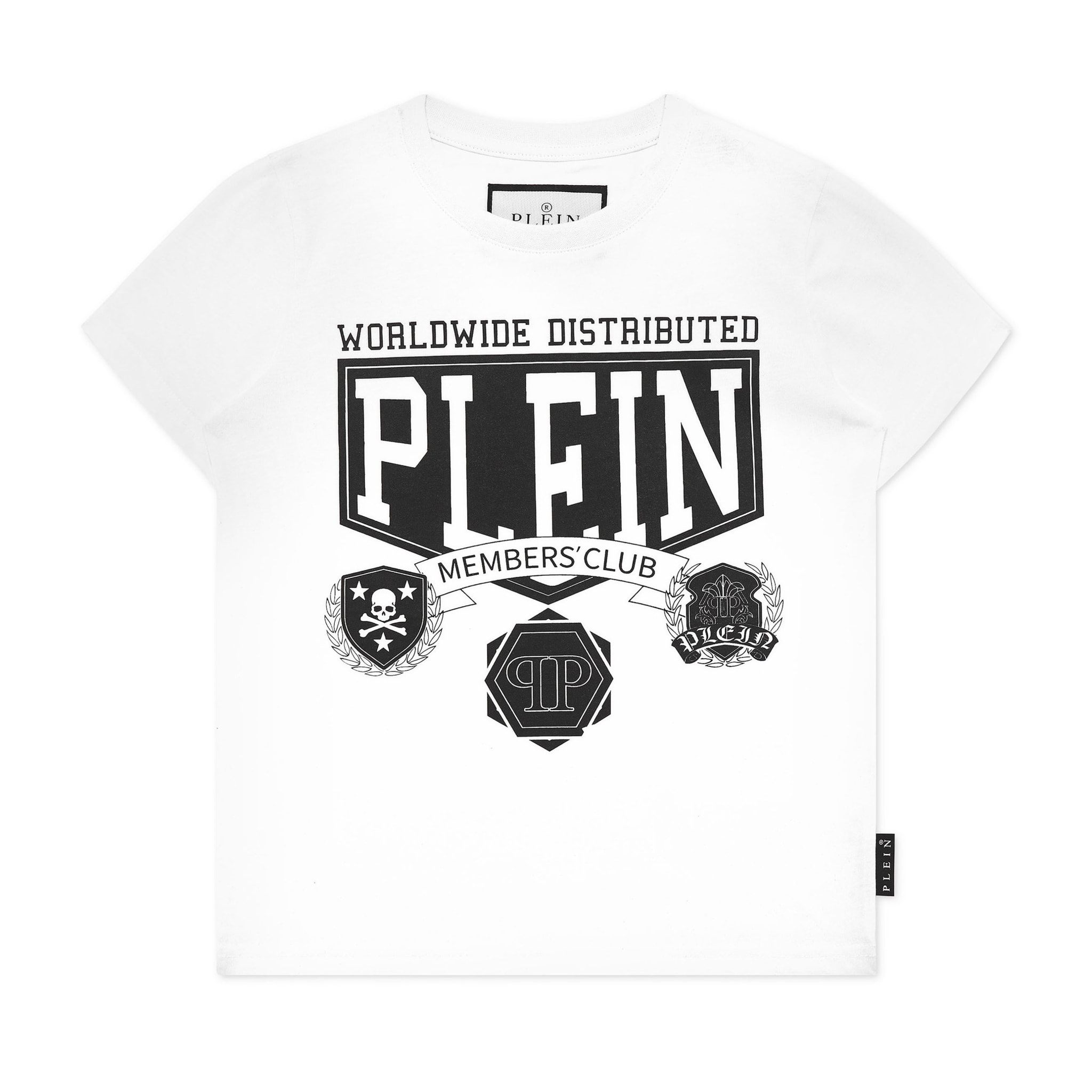PHILIPP PLEIN T-Shirt Round Neck Ss COLLEGE