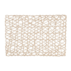 Tovaglietta in carta grigio rettangolare cm45x30