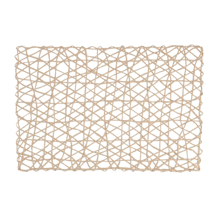 Tovaglietta in carta grigio rettangolare cm45x30