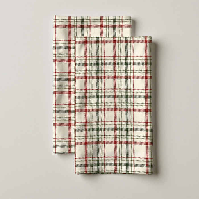 Lot de 2 torchons de cuisine Wish 12