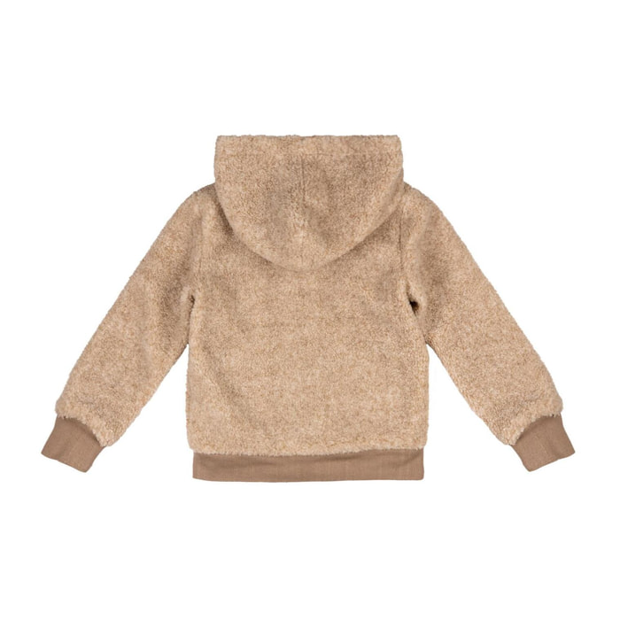 Chaqueta sherpa de invierno para niña "relajada"