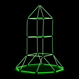 Pack Scacchi Memory in Legno e Kit di Costruzione di Fortini per Bambini InnovaGoods