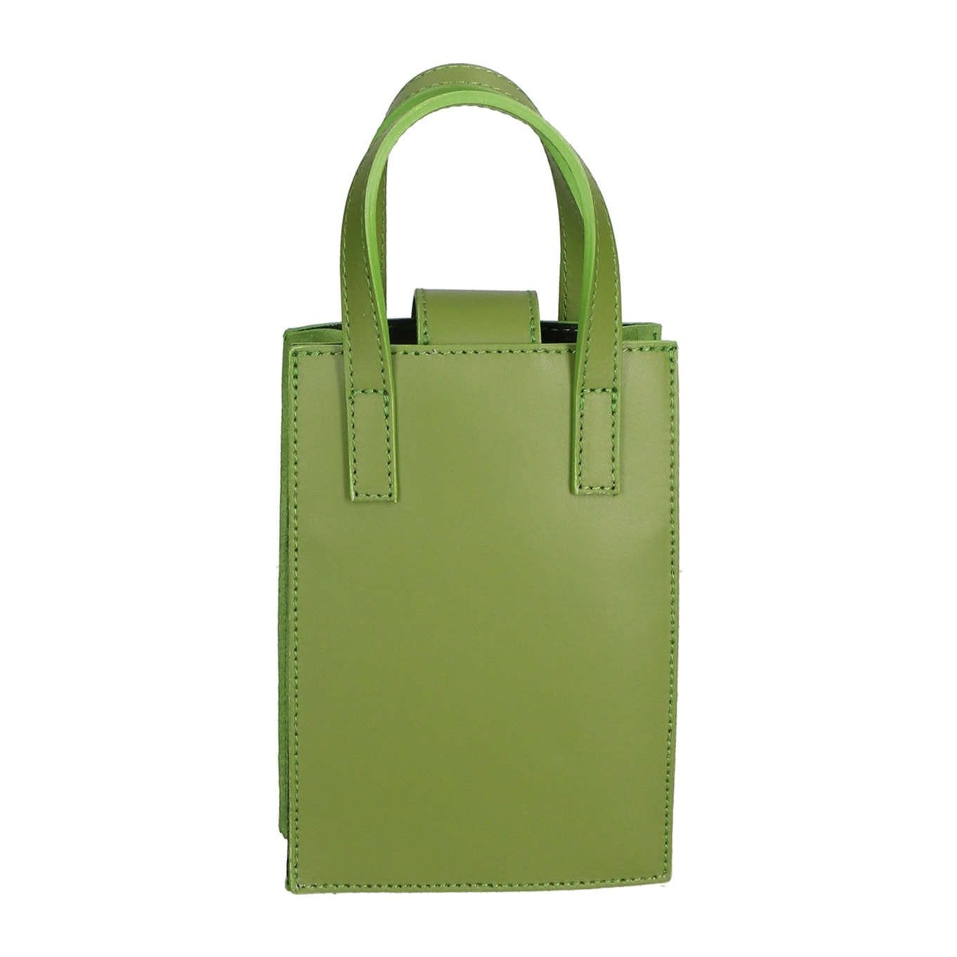 Borsa a mano da donna - Modello Giusi - Vera pelle - 19.0 x 13.0 x 5.0 cm
