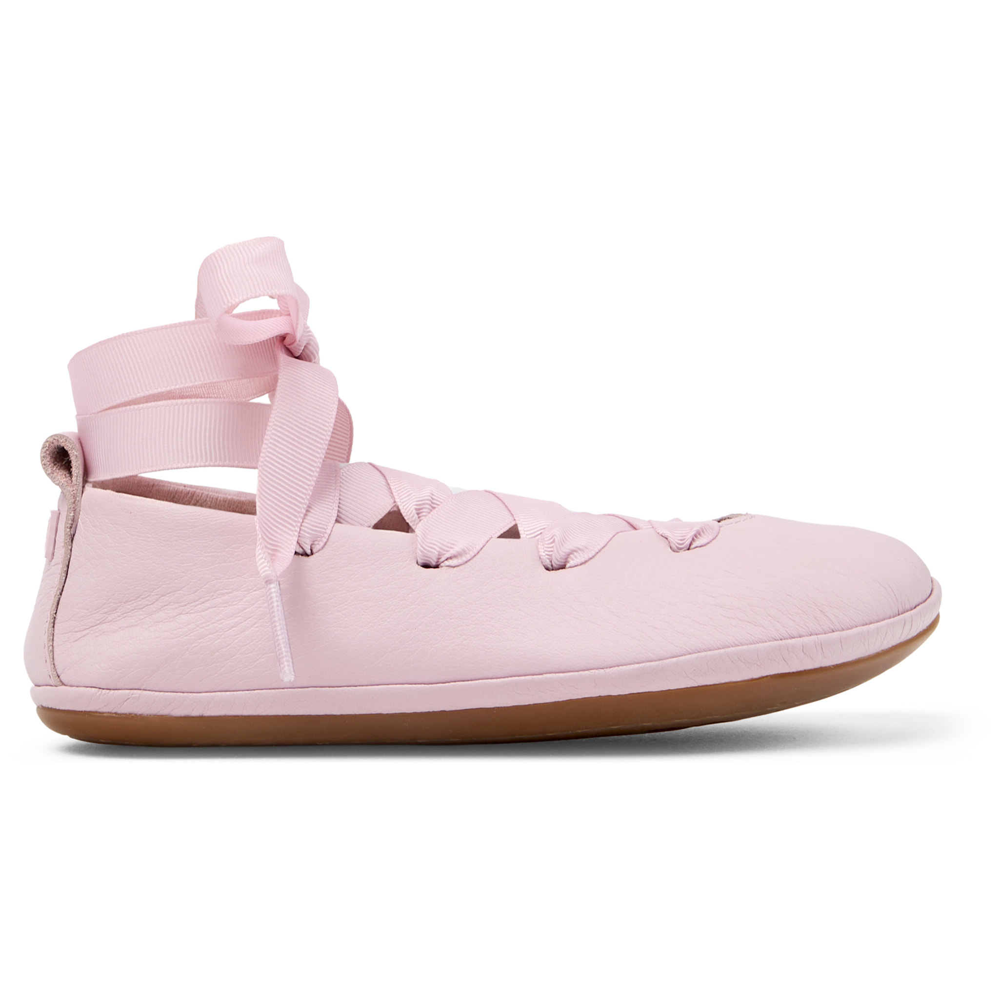 Bailarinas - CAMPER Right Kids - Rosa - Cuero liso