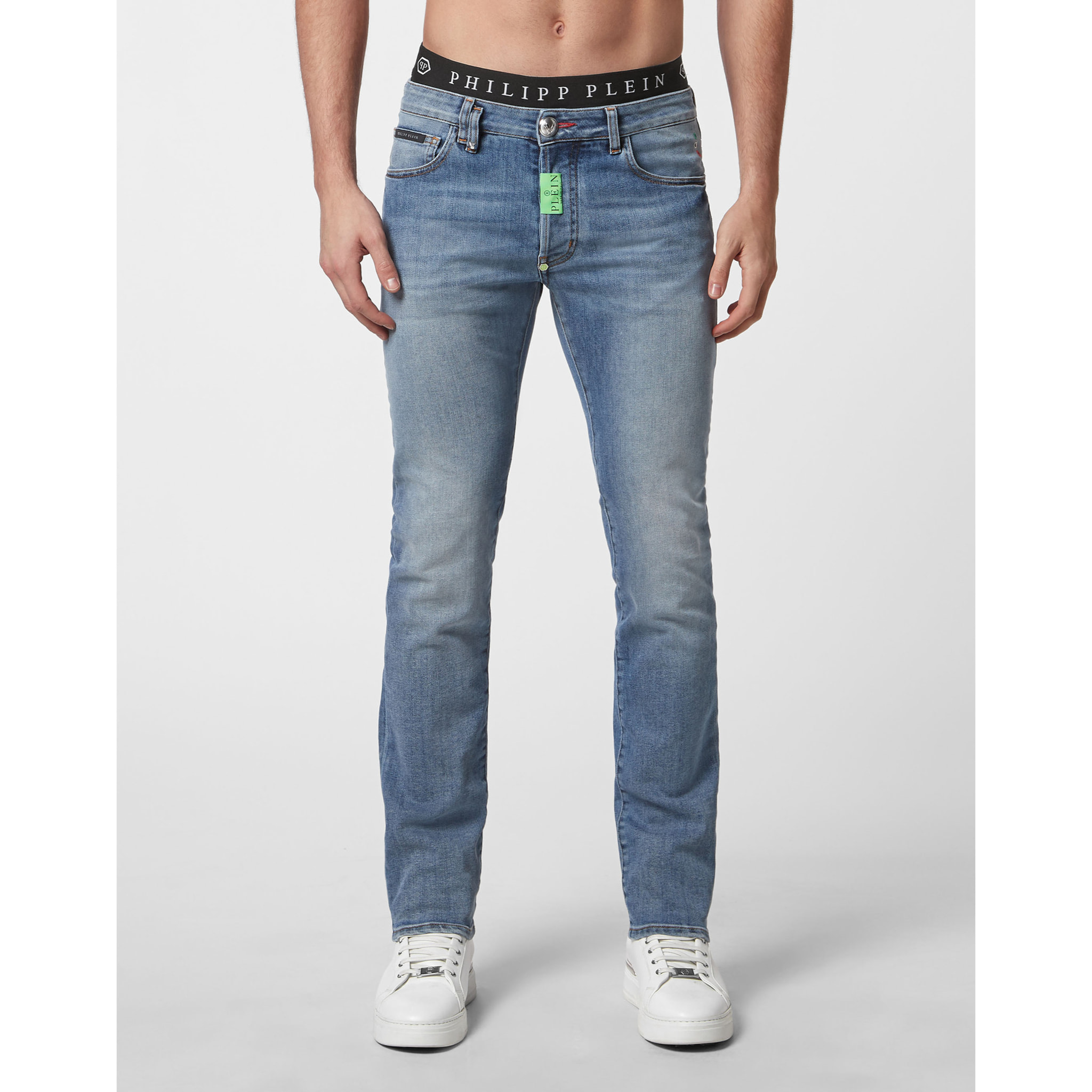 PHILIPP PLEIN Jeans taglio Straight HEXAGON