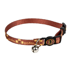 Collar para gato talla única diseño harry potter