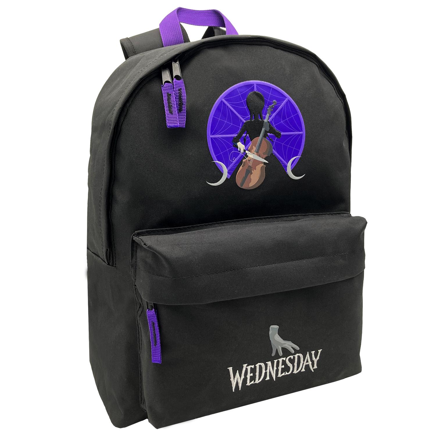 Zaino Wednesday Wednesday per violoncello Americano con scomparto per laptop + trolley con protezione laterale e fermo frontale, 4 ruote multidirezionali.