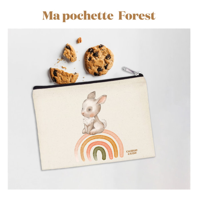 Trousse zippée personnalisable - .