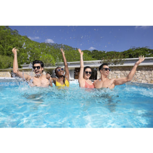Bestway Piscine hors sol - Ovale - Power Steel - 488 x 305 x 107 cm - Avec accessoires