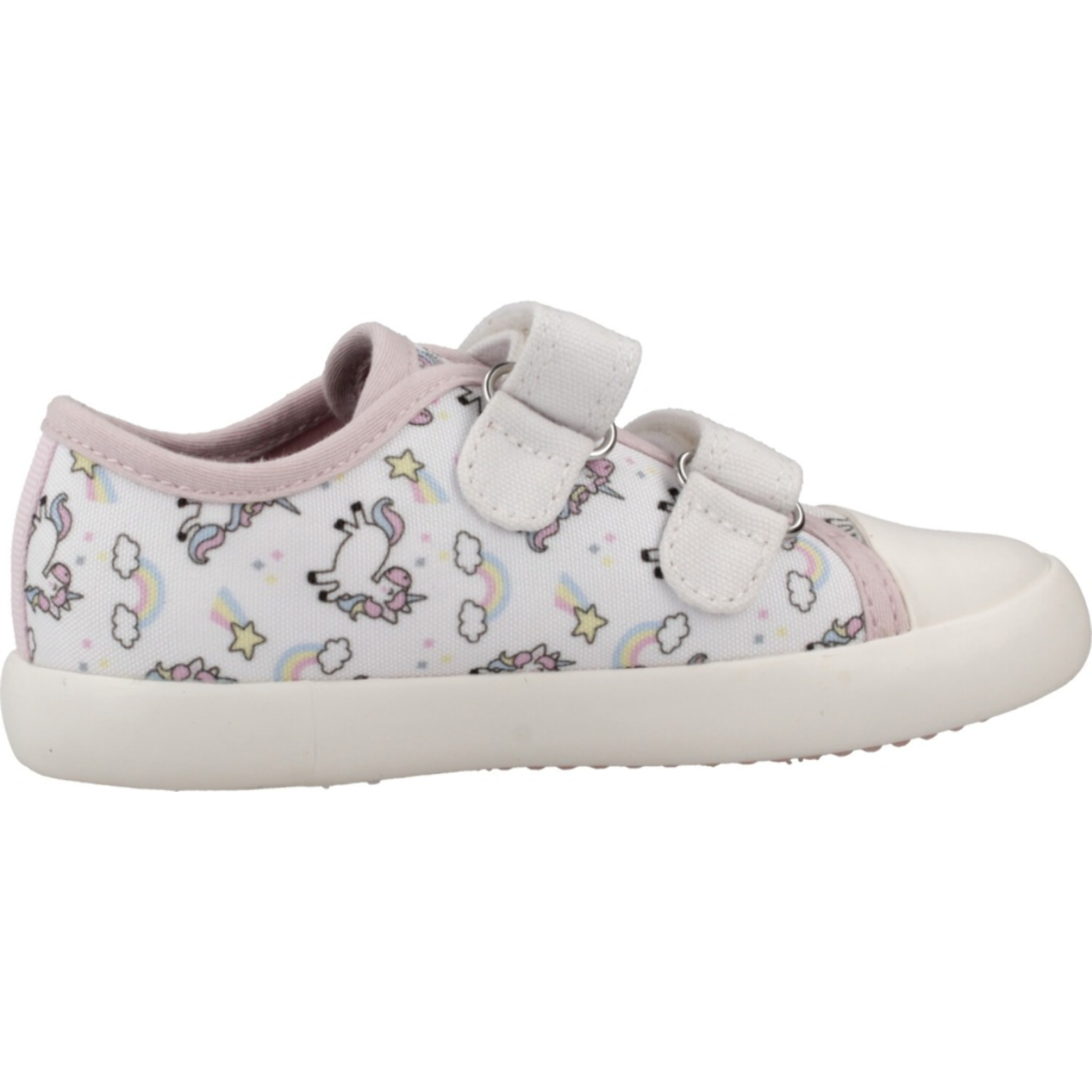 Zapatillas Niña de la marca GEOX  modelo B GISLI GIRL White