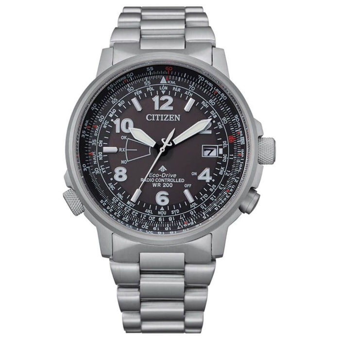 Reloj Citizen CB0240-88E Hombre Analogico Solar con Correa de Acero inoxidable