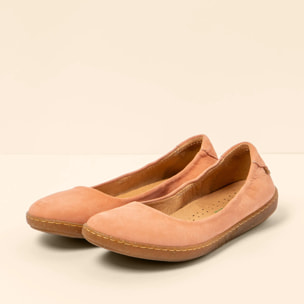 Bailarinas N5300 NOBUCK LAVADO SALMON/ CORAL color Salmon