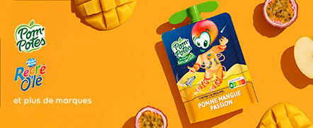 Pom'potes et Materne Gourdes et compotes fruitées