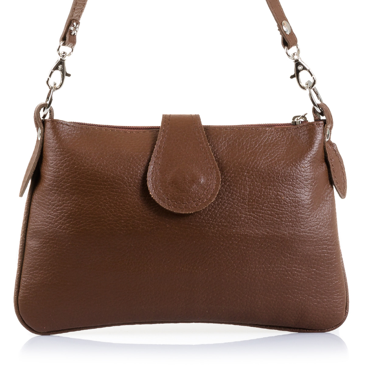 Allerona Bolso de mano Mujer.Piel auténtica Dollaro