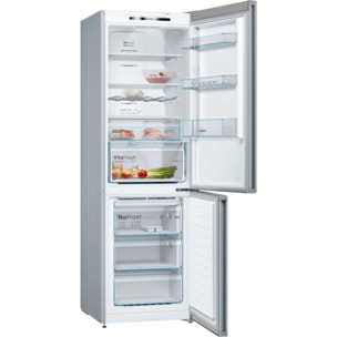 Réfrigérateur combiné BOSCH KGN36VLED Série 4 VitaFresh