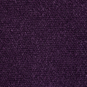 Pouf Sevi bouclette violet 41x35cm