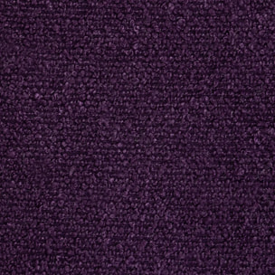 Pouf Sevi bouclette violet 41x35cm