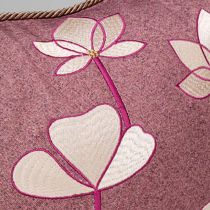 Coussin Zari violet Kare Design