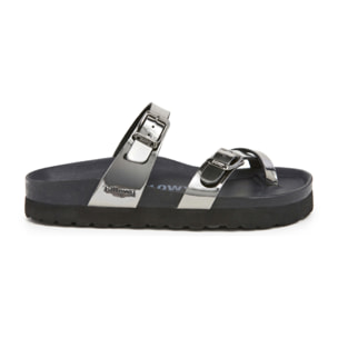 SANDALO CON ZEPPA BILLOWY GRIGIO