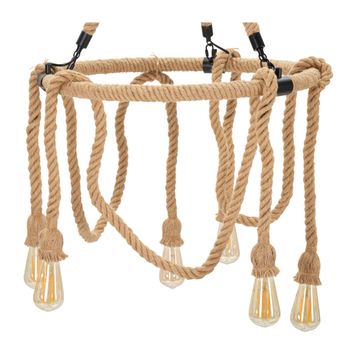 LAMPADARIO ROPE CIRCLE CM Ø 64x90