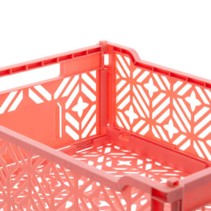 Cagette pliable Arry 40x30cm vert clair