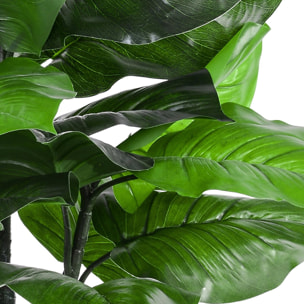 Pothos In Vaso Con 22 Foglie. Altezza 75 Cm - Pezzi 1 - 50X75X50cm - Colore: Verde - Bianchi Dino - Piante Artificiali