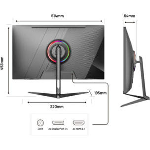 Ecran PC Gamer JAPANNEXT JN-IPS27G1632UF 27'' IPS 4K 160 Hz 160 Hz