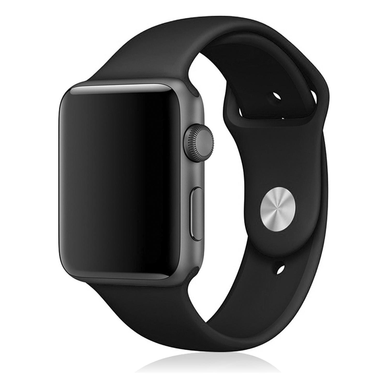 Cinturino in silicone Compatibile con Apple Watch: 38/40/41mm Taglia S/M